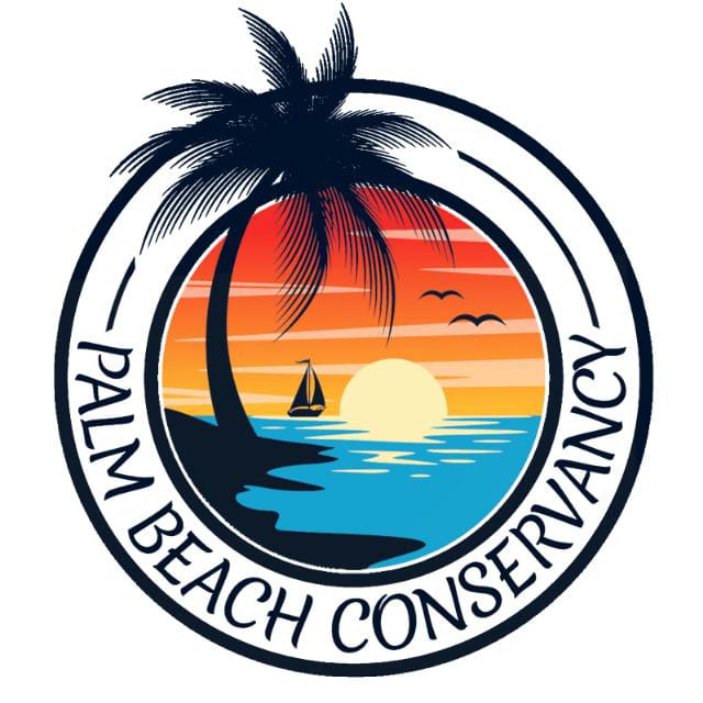 This is the logo of the conservancy locatedin Palm Beach